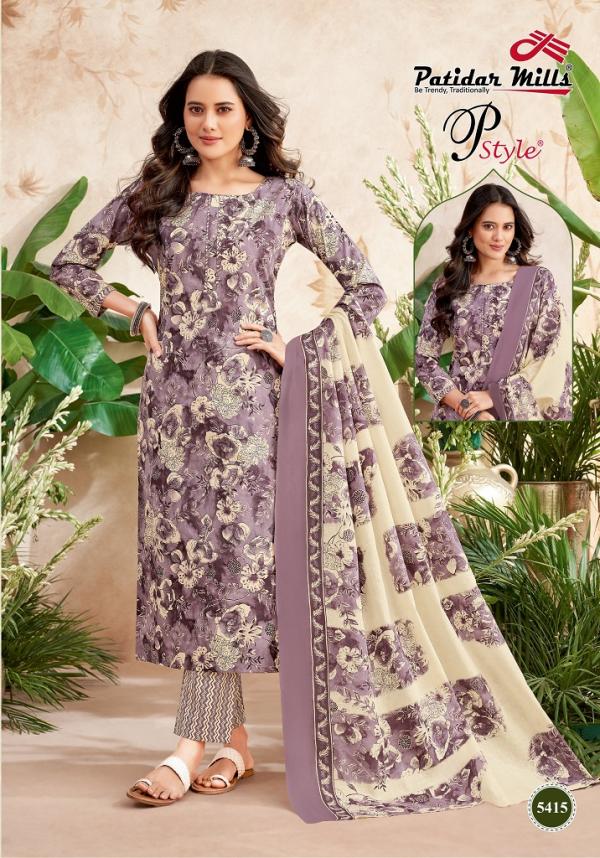 Patidar P Style Vol-54 – dress Material